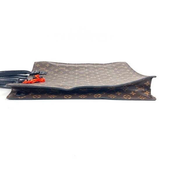 LOUIS VUITTON M44475 Monogram-Solar Ray Virgil Abloh Sac Plat Hand Bag Tote Bag - Picture 7 of 14